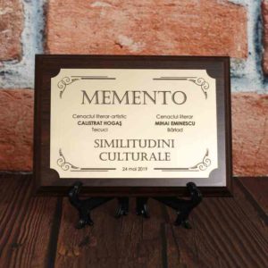 Plachetă Memento