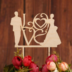 Cake topper "Love"