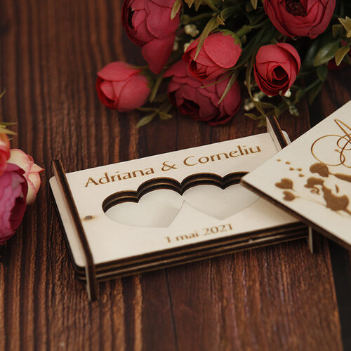 cutie verighete personalizata