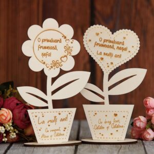 Decorațiune floare personalizabilă
