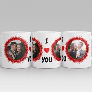 cana personalizata cu 2 poze
