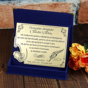 Trofee personalizate dascăli