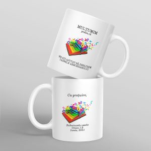 cana personalizata invatatoare
