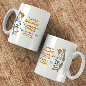 cana personalizata profesori real