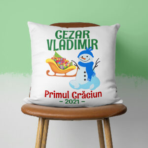 Perna personalizata - Primul meu Craciun (baiat)