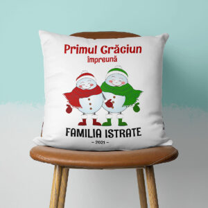 Perna personalizata - Primul Craciun impreuna