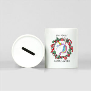 Pusculita personalizata - Bani pentru jucării (fetita)
