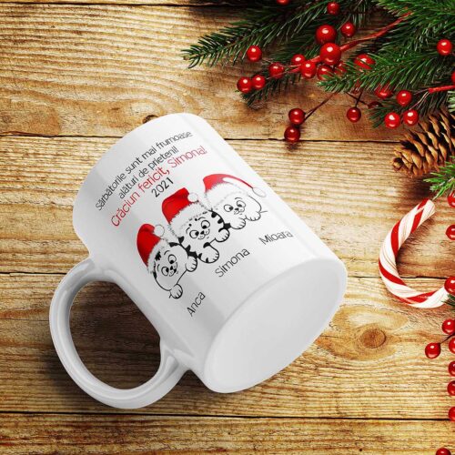 cana craciun personalizata prietena bff