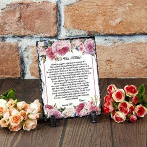 Ardezie personalizata - Cadou personalizat pentru fiica