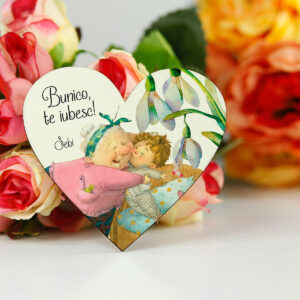 Martisor cu magnet pentru bunica