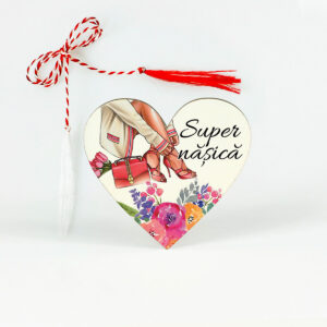 Brosa martisor personalizat nasa/fina