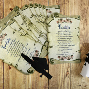 Invitatie profesori banchet / absolvire / reuniune