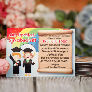Magnet personalizat absolvire