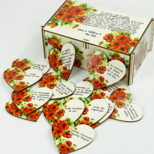 Cadou personalizat diriginta - cutie cu maci
