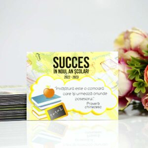 Magnet personalizat - cadou prima zi de scoala