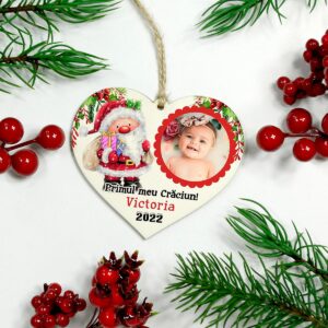 Glob personalizat "Primul meu Craciun!"