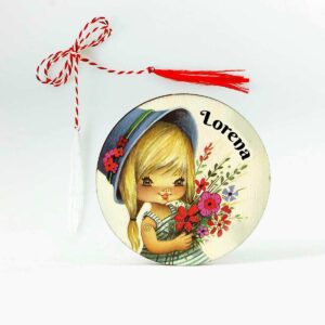 martisor din lemn cu nume