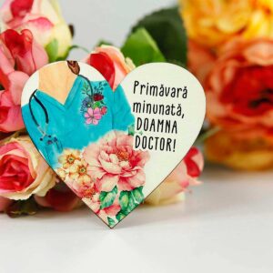 Martisor personalizat pentru doamna doctor
