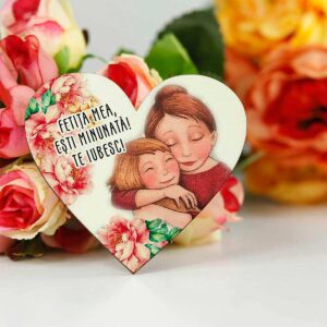 Martisor personalizat pentru fiica