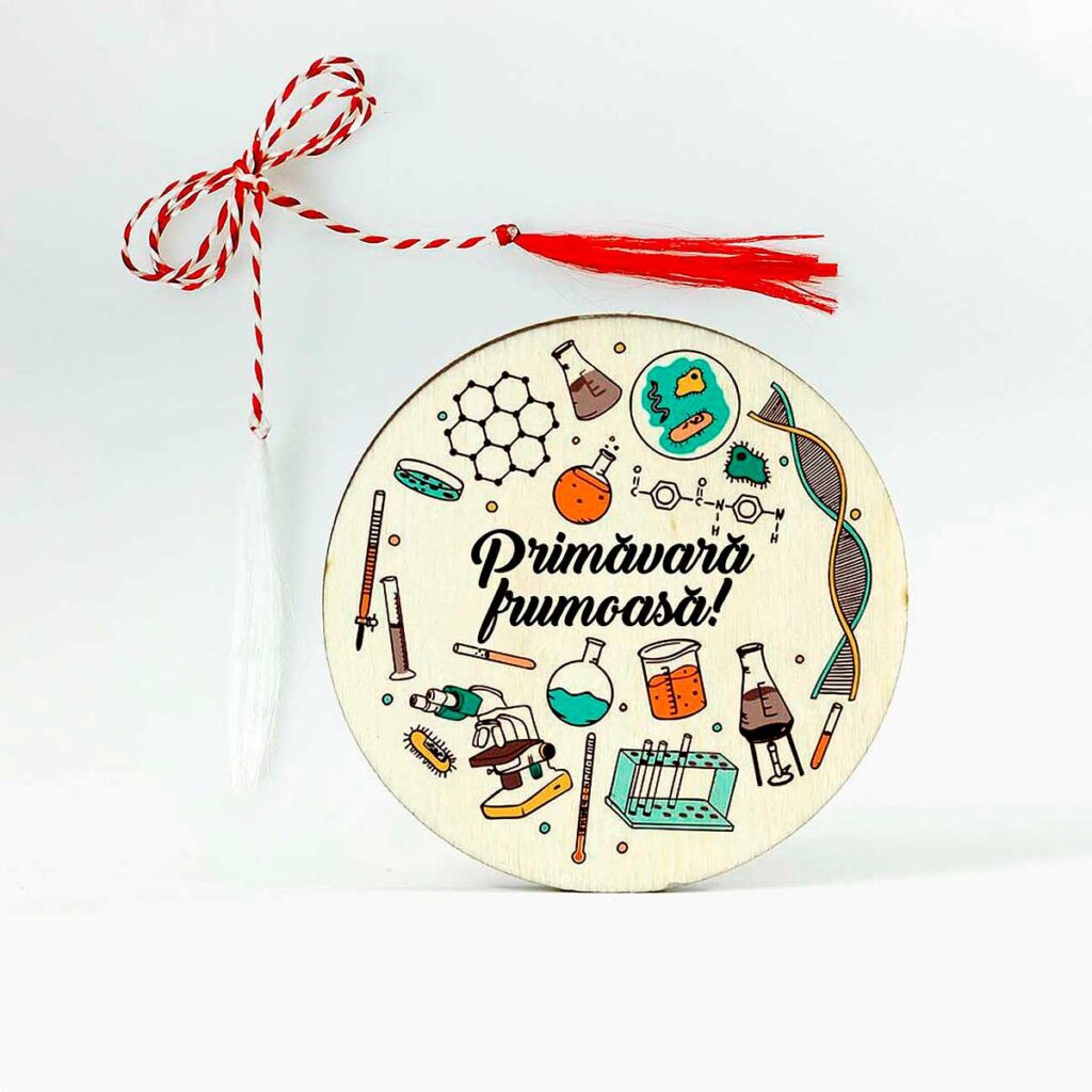 martisor lemn personalizat profesoara profil real