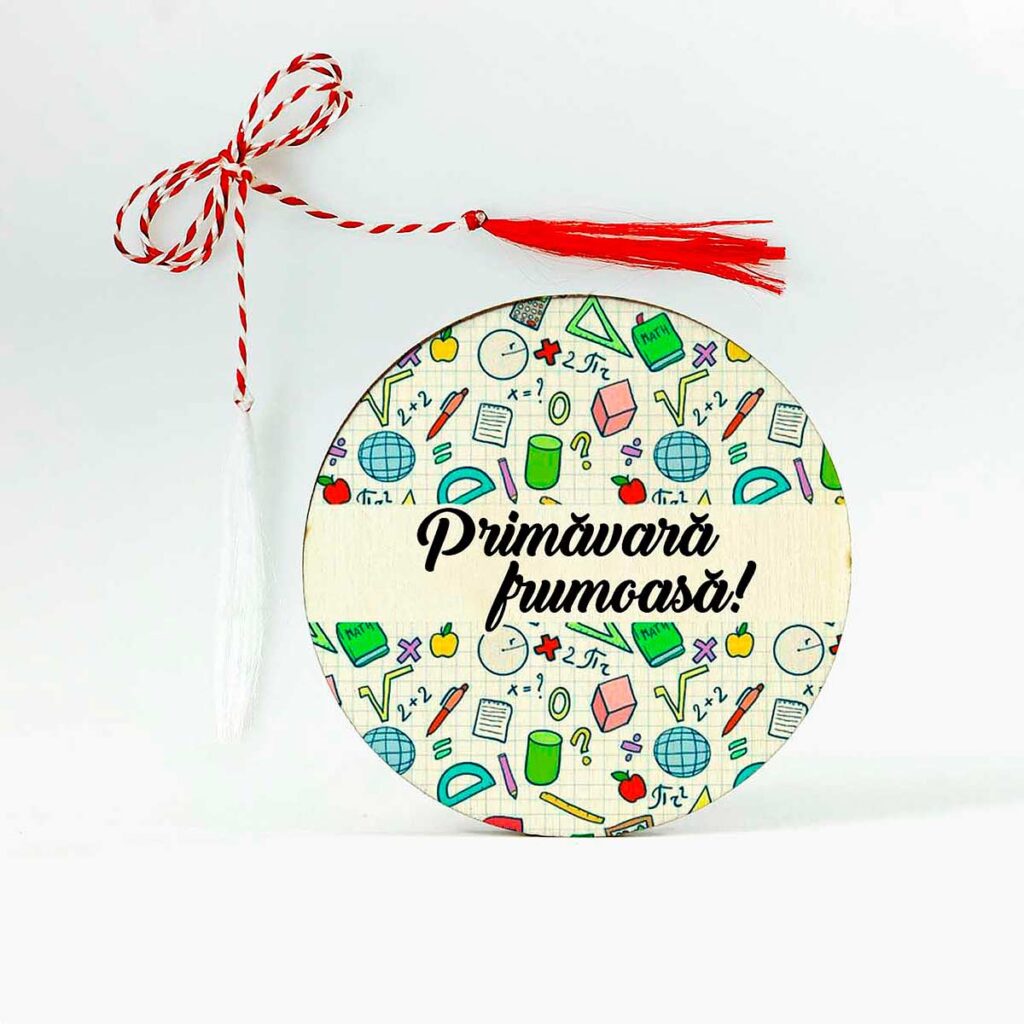 martisor personalizat profesoara matematica