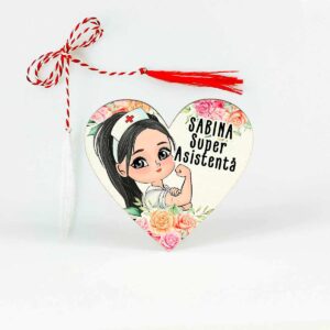 Martisor personalizat super asistenta
