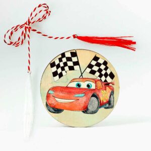 Martisor brosa pentru baieti imagine Cars