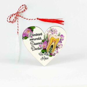 Martisor personalizat medic/doctor stomatolog