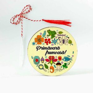 martisor din lemn personalizat pentru profesoara diriginta
