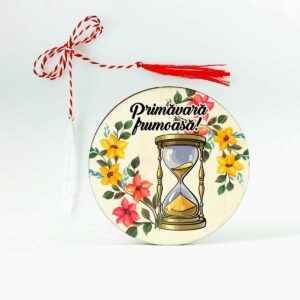 martisor din lemn personalizat pentru profesoara invatatoare educatoare