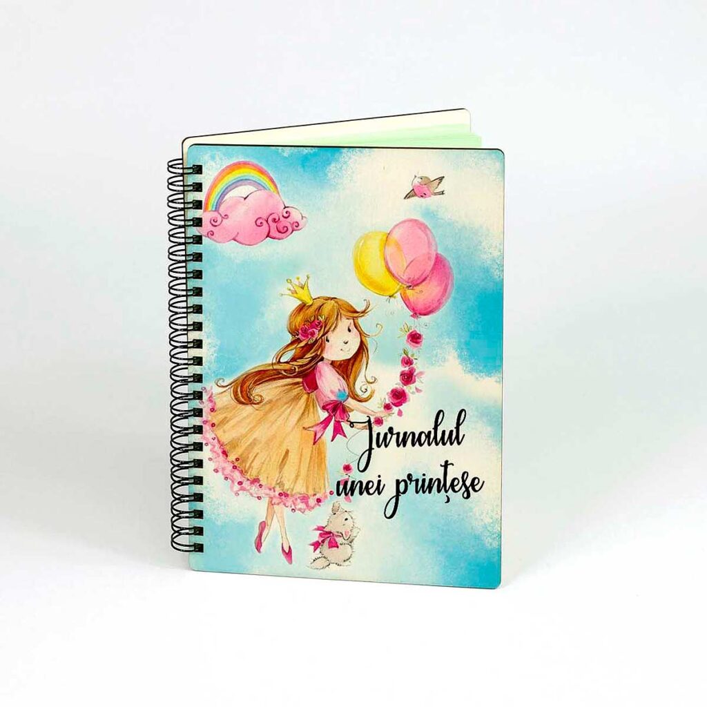 jurnal personalizat fiica nepoata agenda coperti lemn