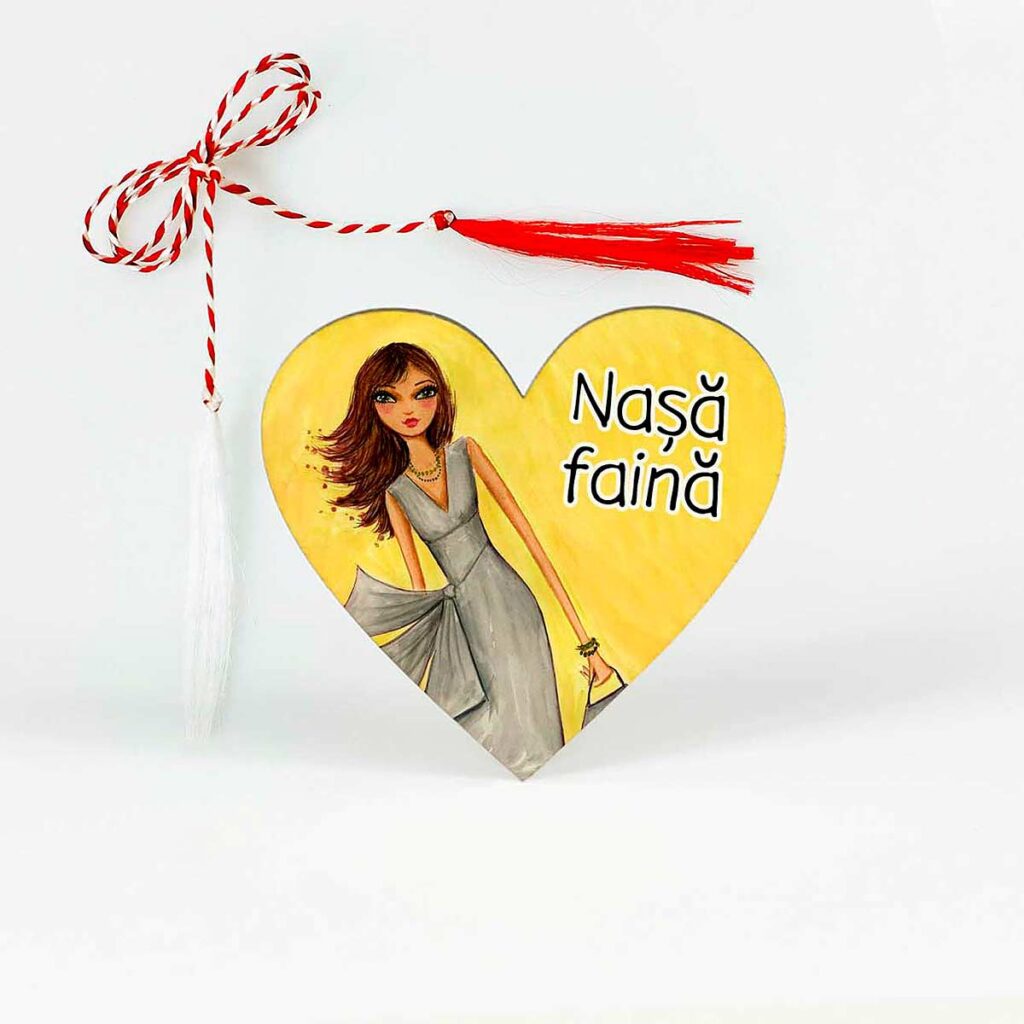 martisor color din lemn nasa