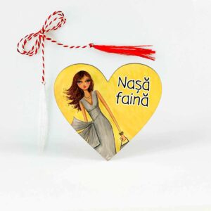 martisor color din lemn nasa