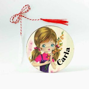 martisor personalizat cu nume fetita