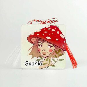 martisor din lemn ciupercuta