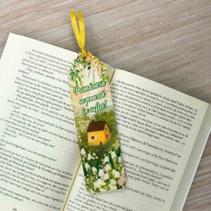 Semn de carte martisor din lemn