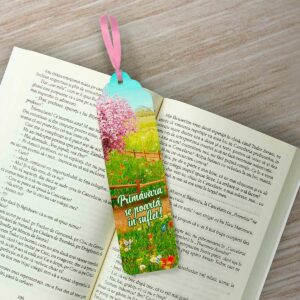 semn de carte martisor din lemn