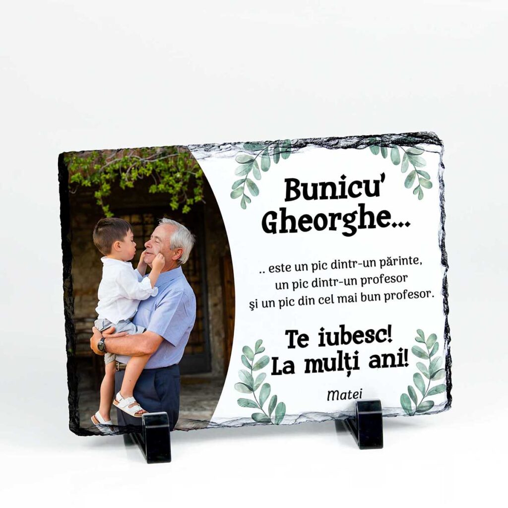 cadou personalizat rama foto bunic