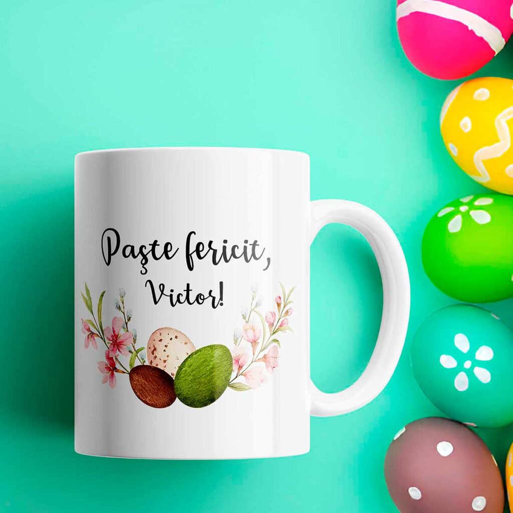 cadou personalizat paste fericit