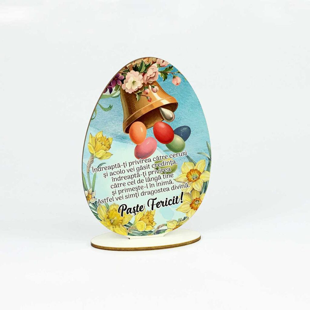 ornamente lemn ou cu mesaj paste
