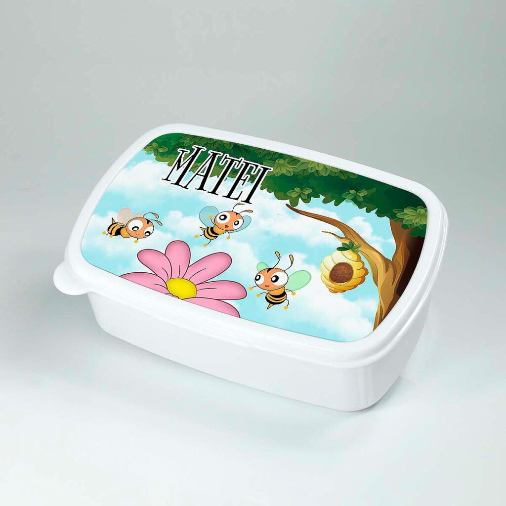 caserola personalizata lunch box albinuta