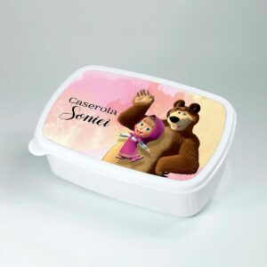 Caserola personalizata cu nume si personaj - Masha