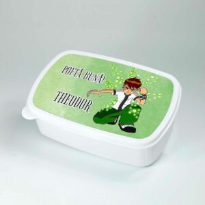 Caserola personalizata cu personaj şi nume pentru sandwich - Ben Ten