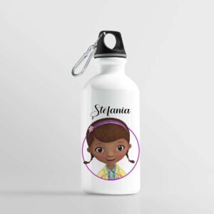 Bidon apa personalizat cu nume si personaj Plusica