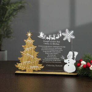 Trofee personalizate Craciun