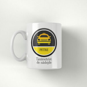 Cana personalizata cu nume - Taximetrist de nădejde