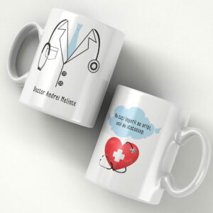 Cana personalizata doctor