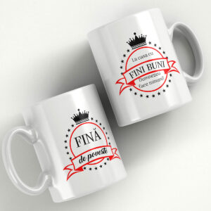 Cana personalizata - Fina de poveste
