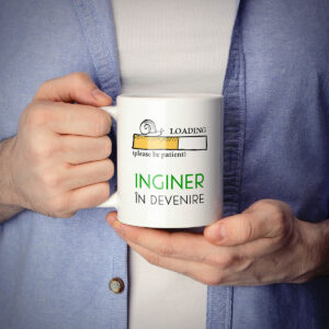 Cana personalizata - Inginer in devenire