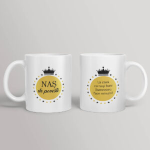 Cana personalizata - Naş de poveste